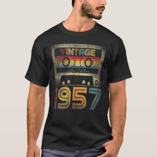 T-shirt Vintage 1957 65ème anniversaire Idées Hommes Femme