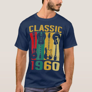 T-shirt Vintage 1960 Funny 60e Anniversaire Cadeau Pour Am