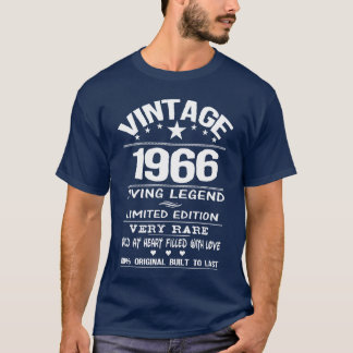 T-shirt VINTAGE 1966 boy