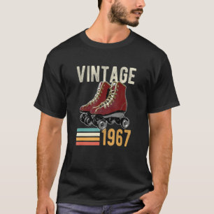 T-shirt Vintage 1967 Roller Skate 55e anniversaire 55 anné