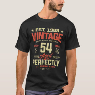 T-shirt Vintage 1969 - 55e anniversaire