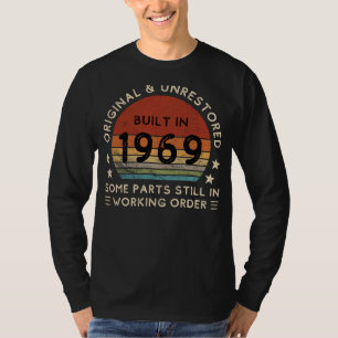 T-shirt Vintage 1969 Original Funny Tee - Humour rétro!