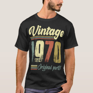 T-shirt Vintage 1970 Vintage 1970 Pièces d'Origine