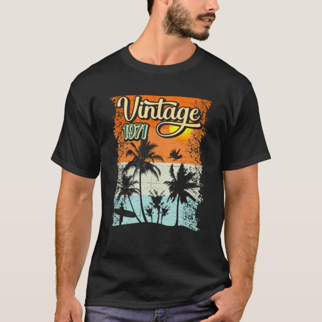 T-shirt Vintage 1971 (Devant)
