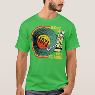 T-shirt Vintage 1971 Anniversaire Chemise Im Classique Ann