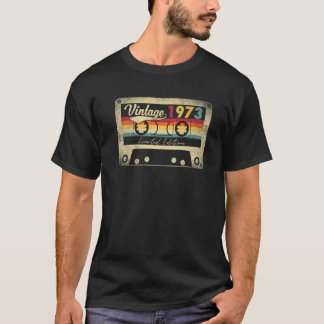 T-shirt Vintage 1973 49E Anniversaire Cadeau Édition Limit