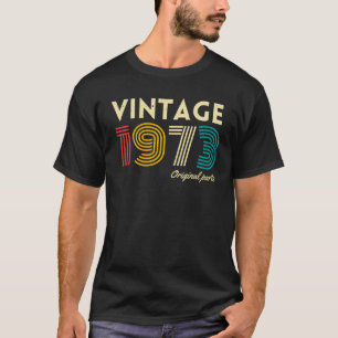 T-shirt Vintage 1973 51e anniversaire