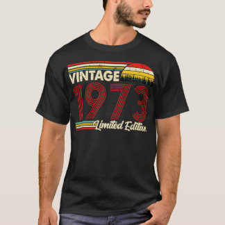 T-shirt Vintage 1973 Birthday Shirt Limited Edition 1973 B