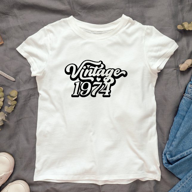 T-shirt vintage 1974 (Créateur téléchargé)