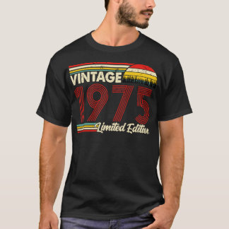 T-shirt Vintage 1975 Birthday Shirt Limited Edition 1975 B