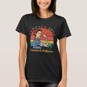 T-shirt Vintage 1976 Né en 1976