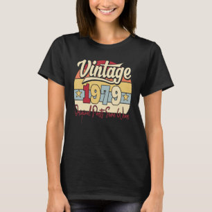 T-shirt Vintage 1979 Pièces originales Certaines portent R