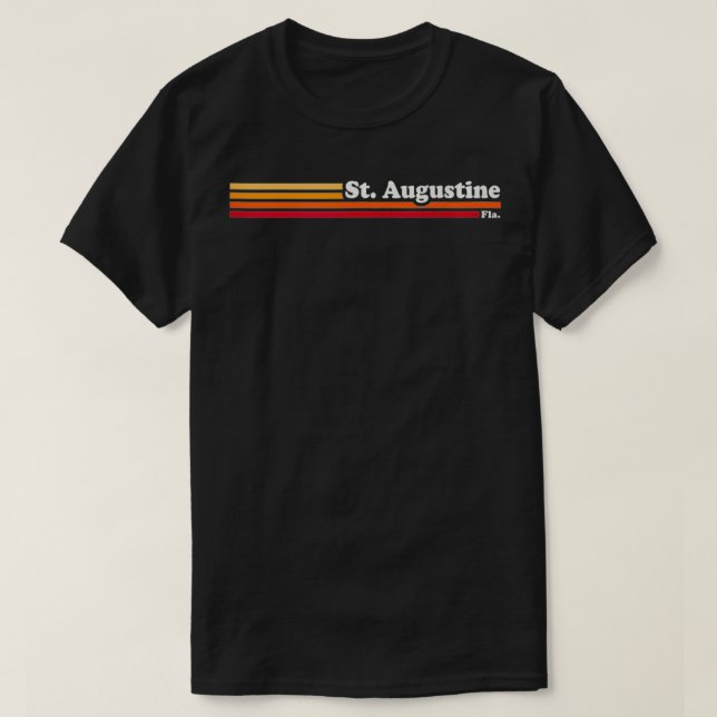 T-shirt Vintage 1980 Graphic Style St (Design devant)