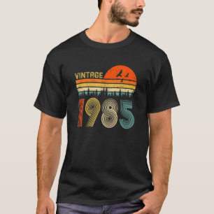 T-shirt Vintage 1985 37ème anniversaire Hommes Femmes 37 a
