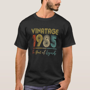T-shirt Vintage 1985 37ème anniversaire Idées Hommes Femme