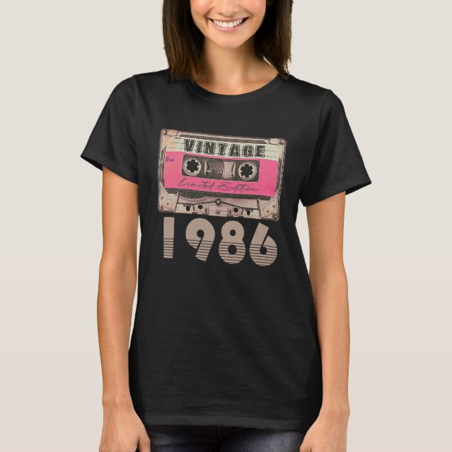 T-shirt Vintage 1986 (Devant)