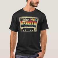 Vintage 1986 36ème anniversaire Chemise Retro