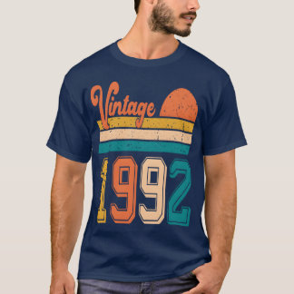 T-shirt Vintage 1992 birthday gift friends