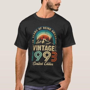 T-shirt Vintage 1993 30e anniversaire 30 ans