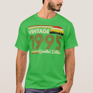 T-shirt Vintage 1995 Birthday Shirt Limited Edition 1995 B