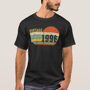 T-shirt Vintage 1996 Drôle Homme de 25 ans