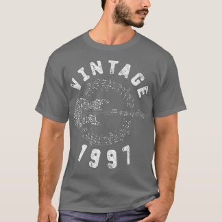 T-shirt Vintage 1997 Birthday Limited Edition Guitar Music