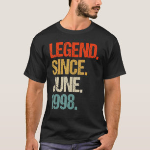 T-shirt vintage 1998 25ème anniversaire rétro 25 ans