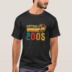 T-shirt Vintage 2005 T For Men Women 16e Birthday Poison 1