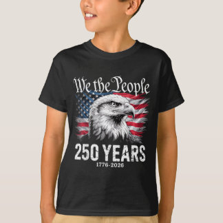 T-shirt Vintage 250 Ans 1776-2026 250e Anniversaire Aigle