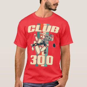 T-shirt Vintage 300 Bowling Vintage Retro Club T