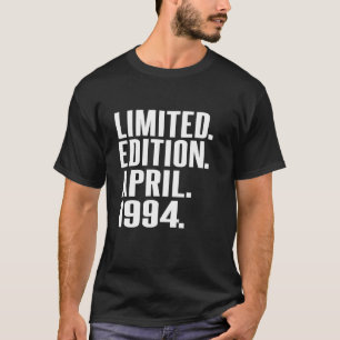 T-shirt Vintage 30 Anniversaire I Edition Limitée Avril 19