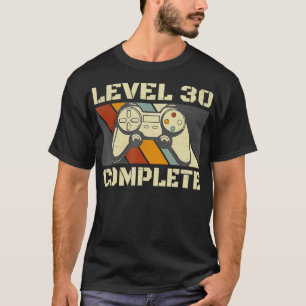 T-shirt Vintage 30e chemise d'anniversaire - Joueur vidéo