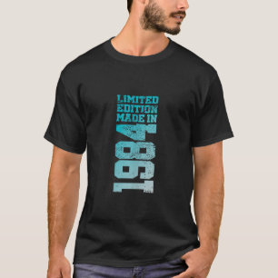 T-shirt Vintage 40 Anniversaire I Édition Limitée 1984 Tan
