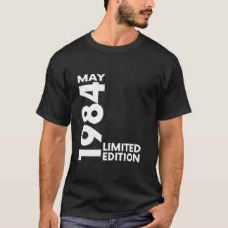 T-shirt Vintage 40 Anniversaire I Edition Limitée Mai 1984