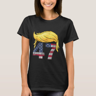 T-shirt Vintage 47 Trump Cheveux