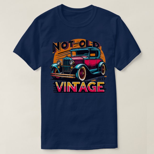 T-SHIRT VINTAGE 6 (Design devant)