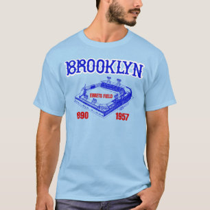 T-shirt Vintage 80s Ebbets Field Brooklyn