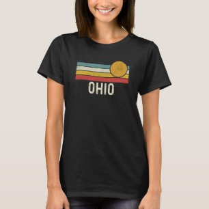 T-shirt Vintage 80s Sunset Summer Retro Style Ohio USA