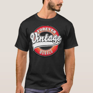 T-shirt vintage à jamais Monaco