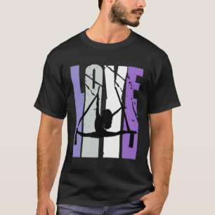 T-shirt Vintage Air Yoga Live Love Air Yoga Coach Femmes C