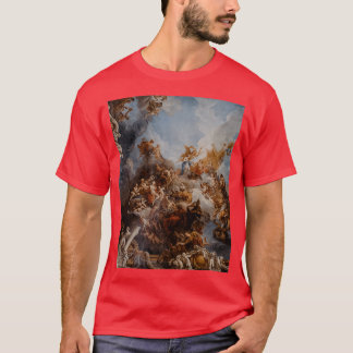 T-shirt Vintage al Painting of Angels and Humans