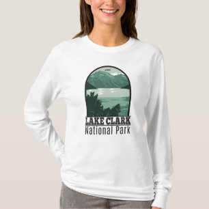 T-shirt Vintage Alaska Lake Clark National Park