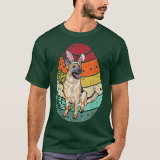 T-shirt Vintage Allemand Berger Oeuf Oeuf Lapin Oreille Jo