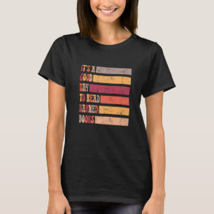 T-shirt Vintage amusant C'est un bon jour à lire - Boo int