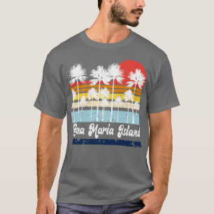 T-shirt Vintage Anna Maria Island Florida Beach Surf Océan