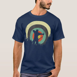 T-shirt Vintage Archer Bow Arrow Archery Lover