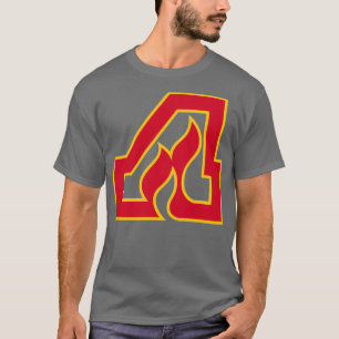 T-shirt Vintage Atlanta - Flames rétro