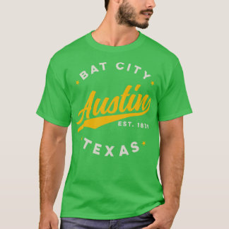 T-shirt Vintage Austin Bat City Texas USA