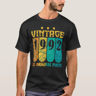 T-shirt Vintage avec toutes les pièces originales et né en