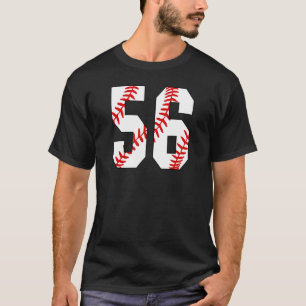 T-shirt Vintage Baseball Maman 56 Jersey Baseball favori